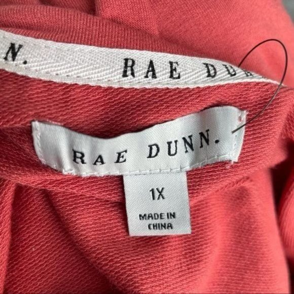 Rae Dunn NWT French Terry Blessed Sweatshirt 1X - Picture 8 of 8
